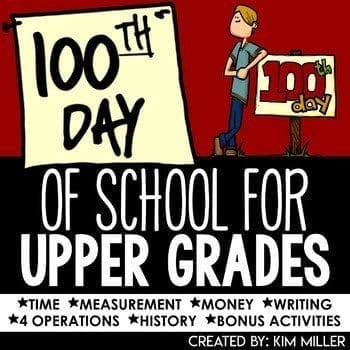 100th day of school for upper grades