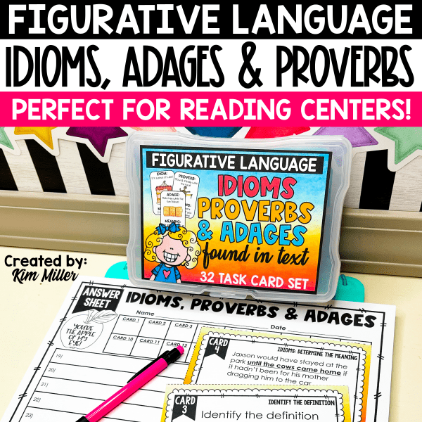 Idioms, Adages, and Proverbs