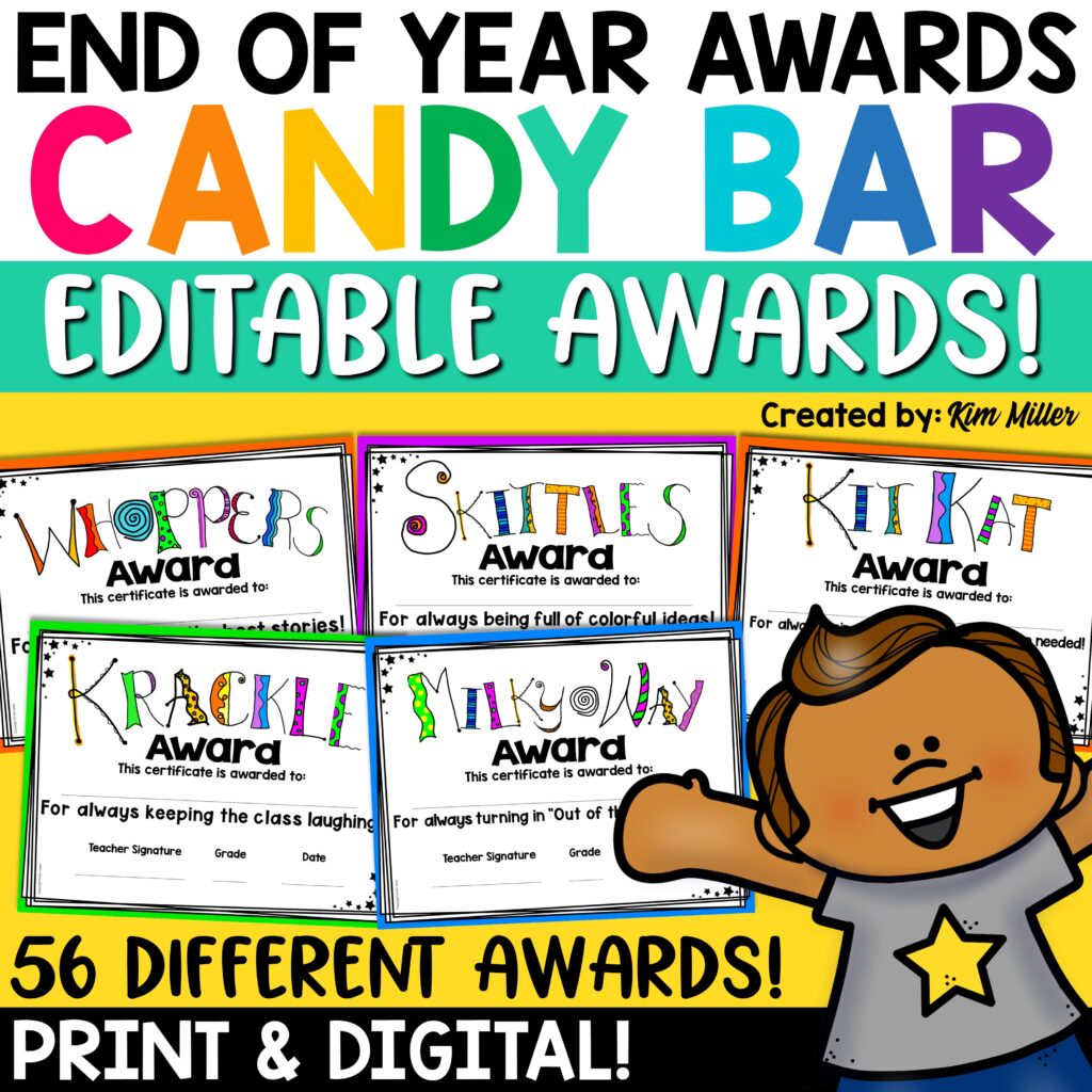 End of Year Candy Bar Awards