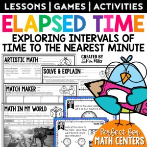 Telling Time Elapsed Time Activities