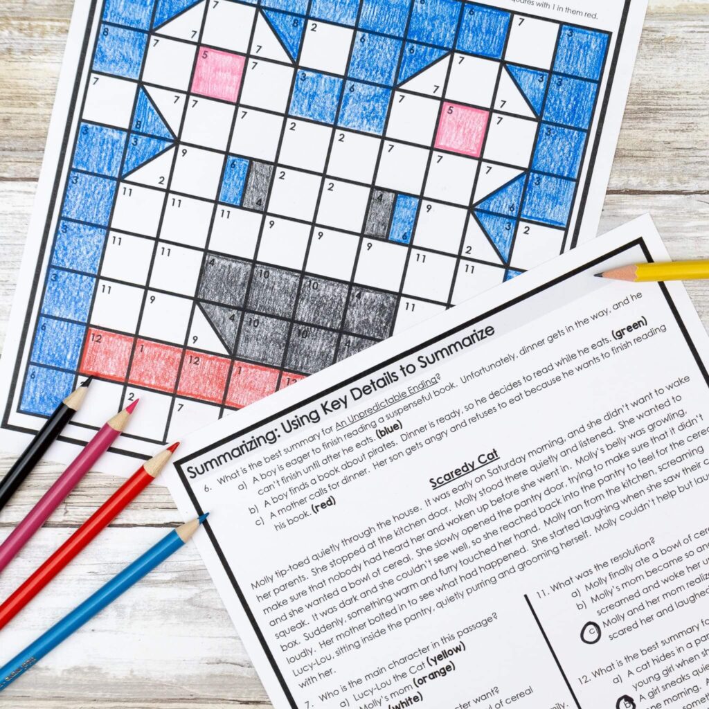 Free Reaading Comprehension Worksheets