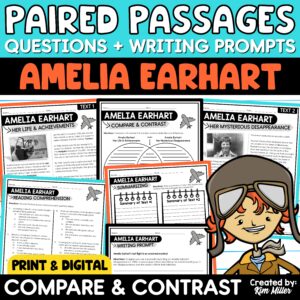 Paired Passages Compare and Contrast Amelia Earhart 1