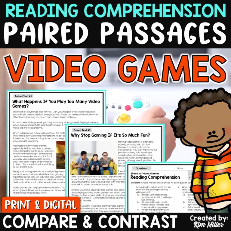 Paired Passages Video Games