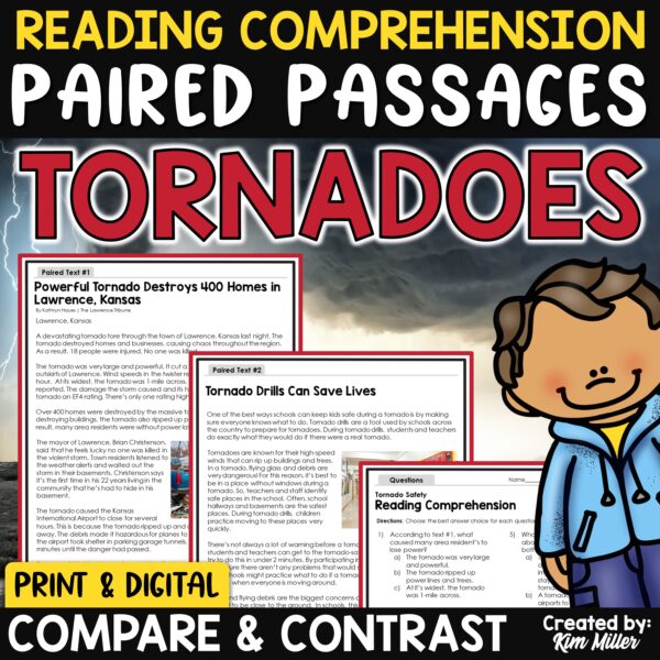 Paired Passages Tornado Safety