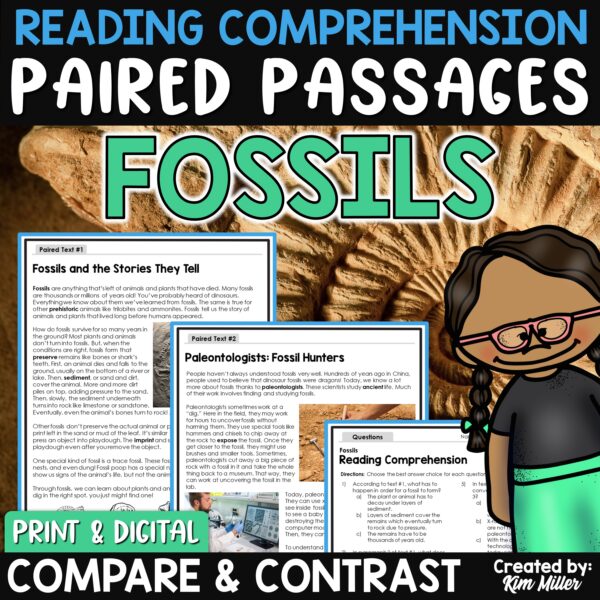 Paired Passages Fossils
