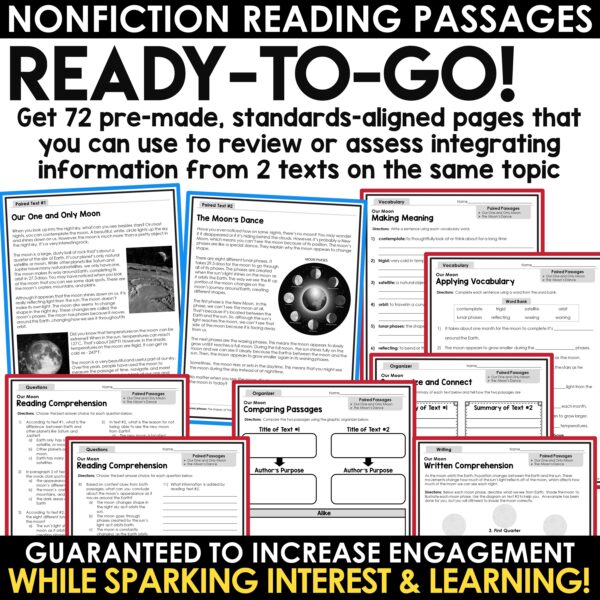 Reading Paired Passages Bundle 3-4