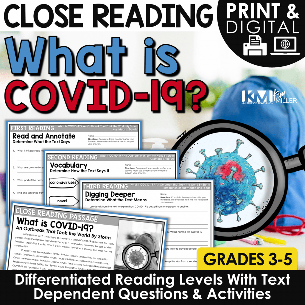 COVID-19 Close Reading