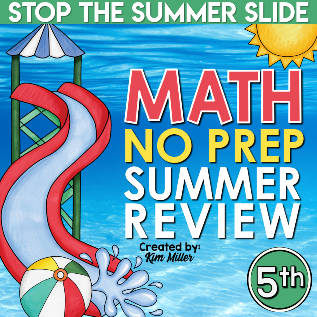 5th Grade Math Summer Review