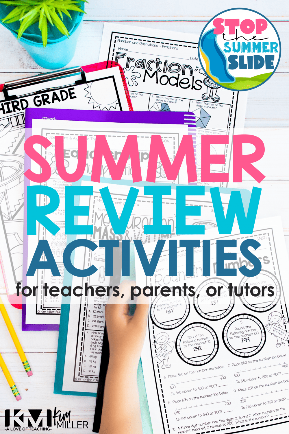 Fun Summer Review Activities to Stop the Summer Slide