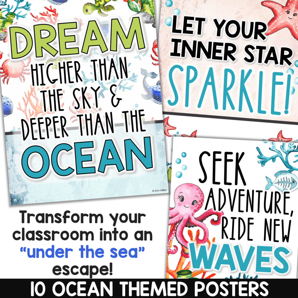 ocean themed posters