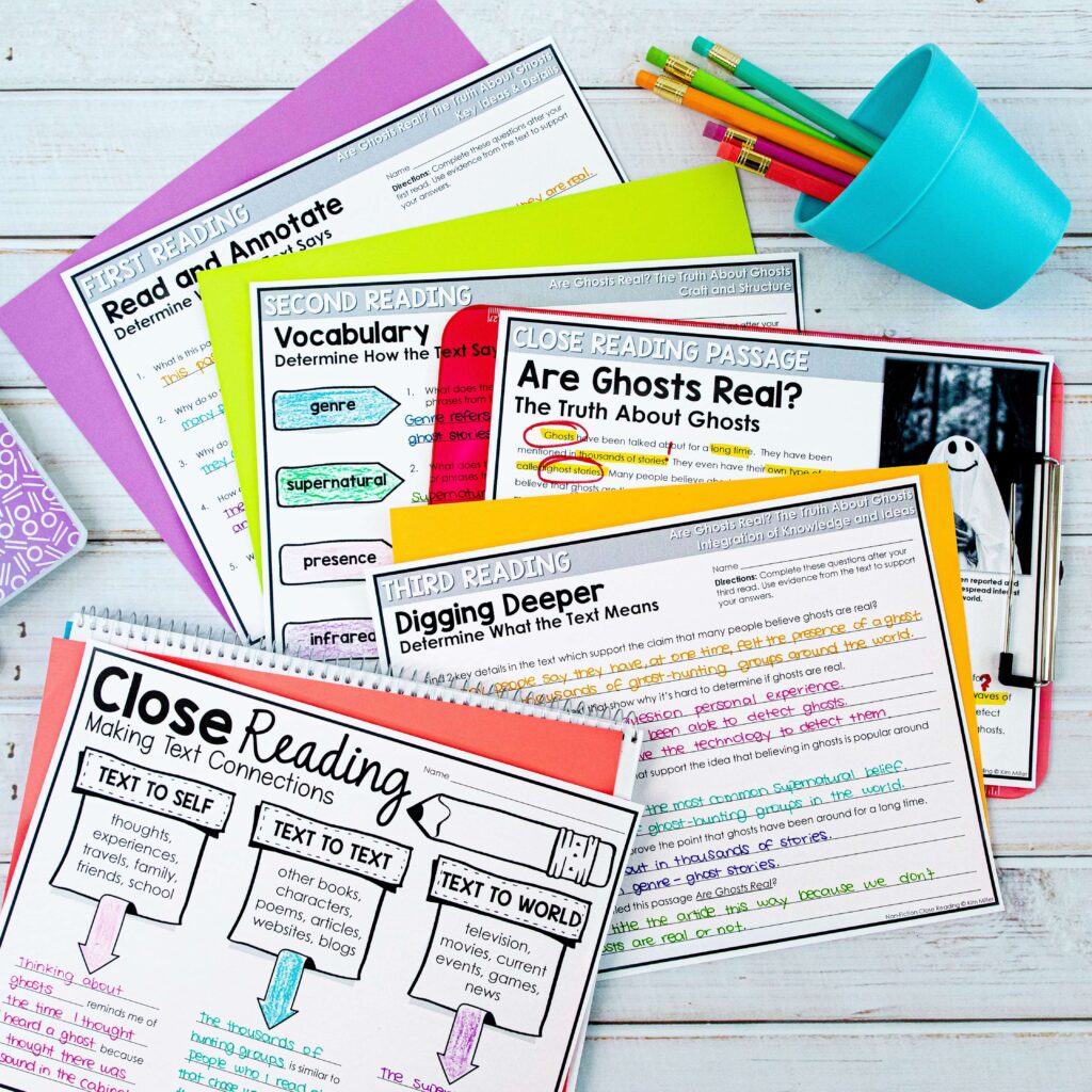 Ghosts Close Reading