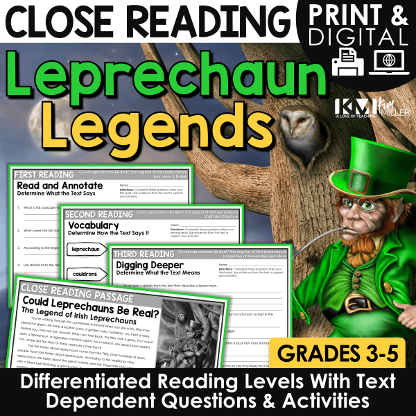 St. Patrick's Day Close Reading