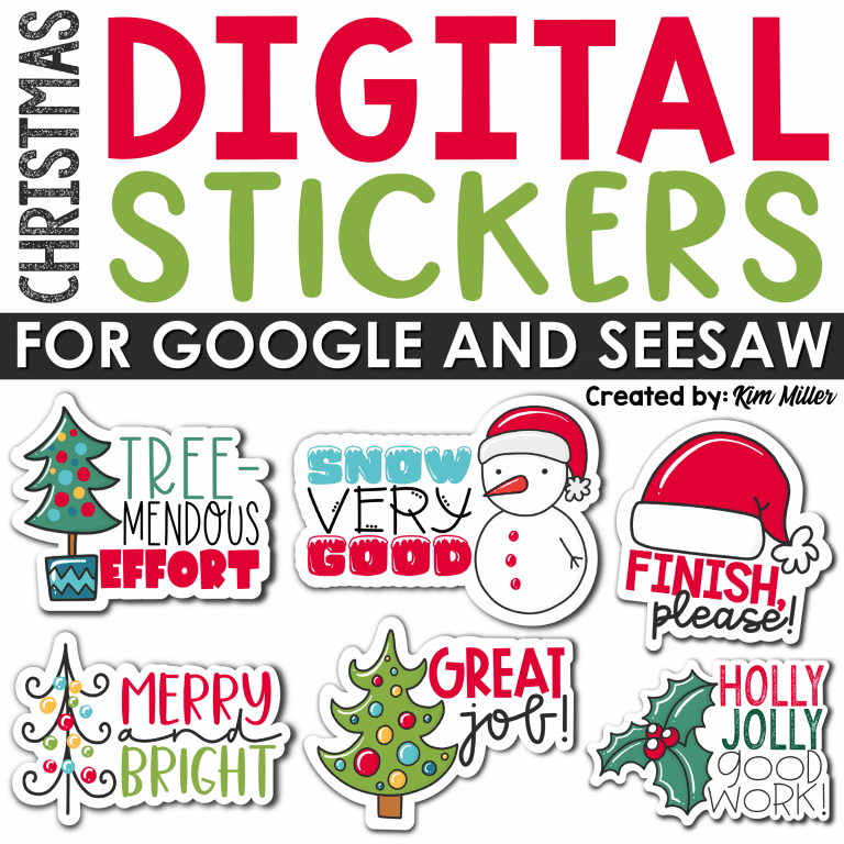 Christmas Digital Stickers