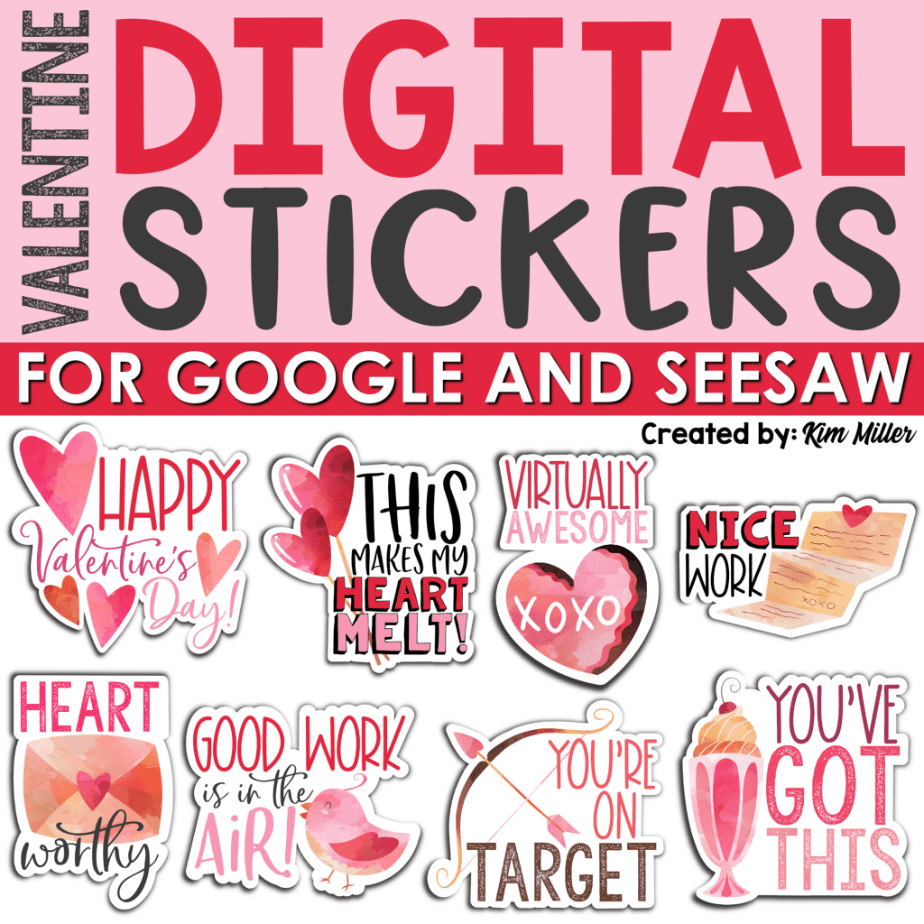 Valentine's Day Digital Stickers