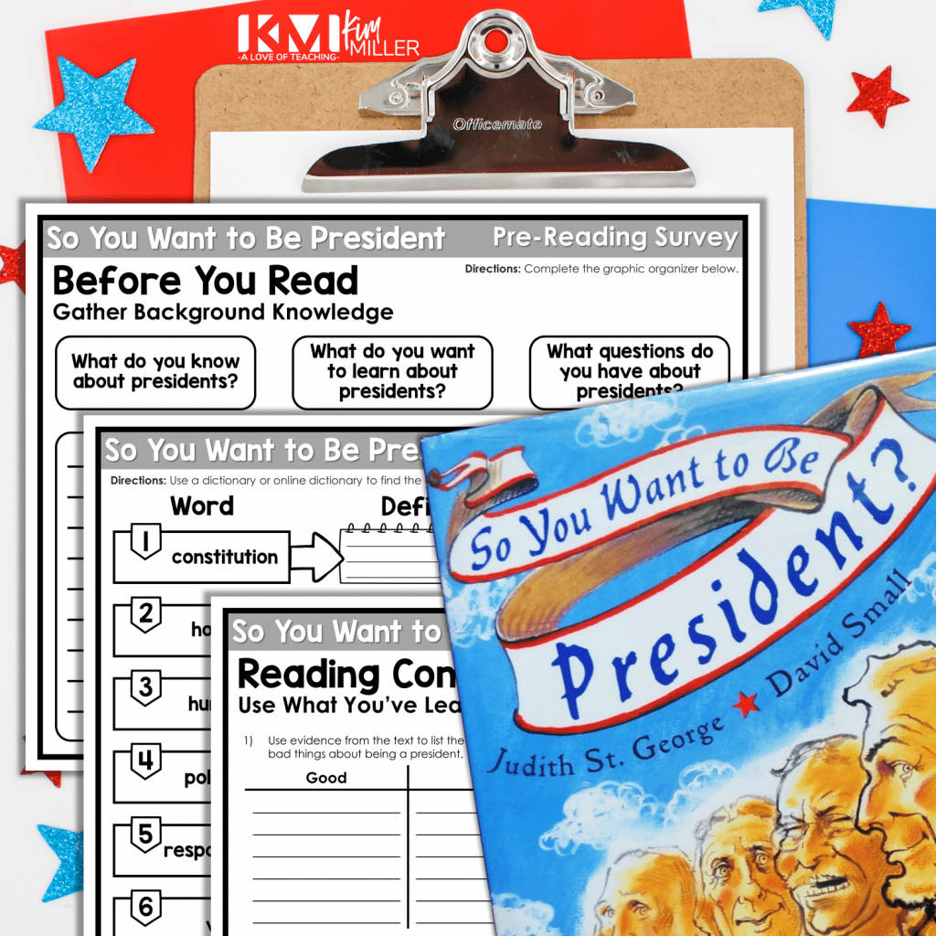 So You Want to Be President Book Study