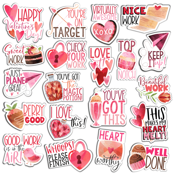 Valentine's Day Digital Stickers Preview