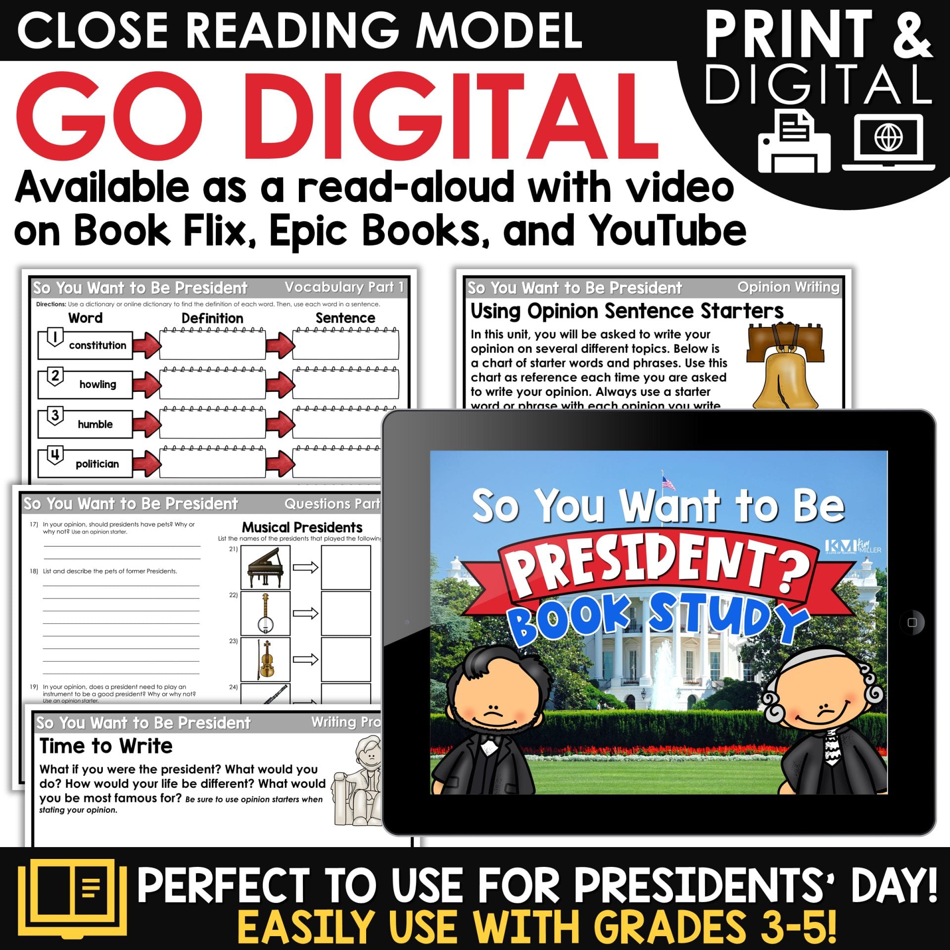 Presidents' Day Activities for the Classroom