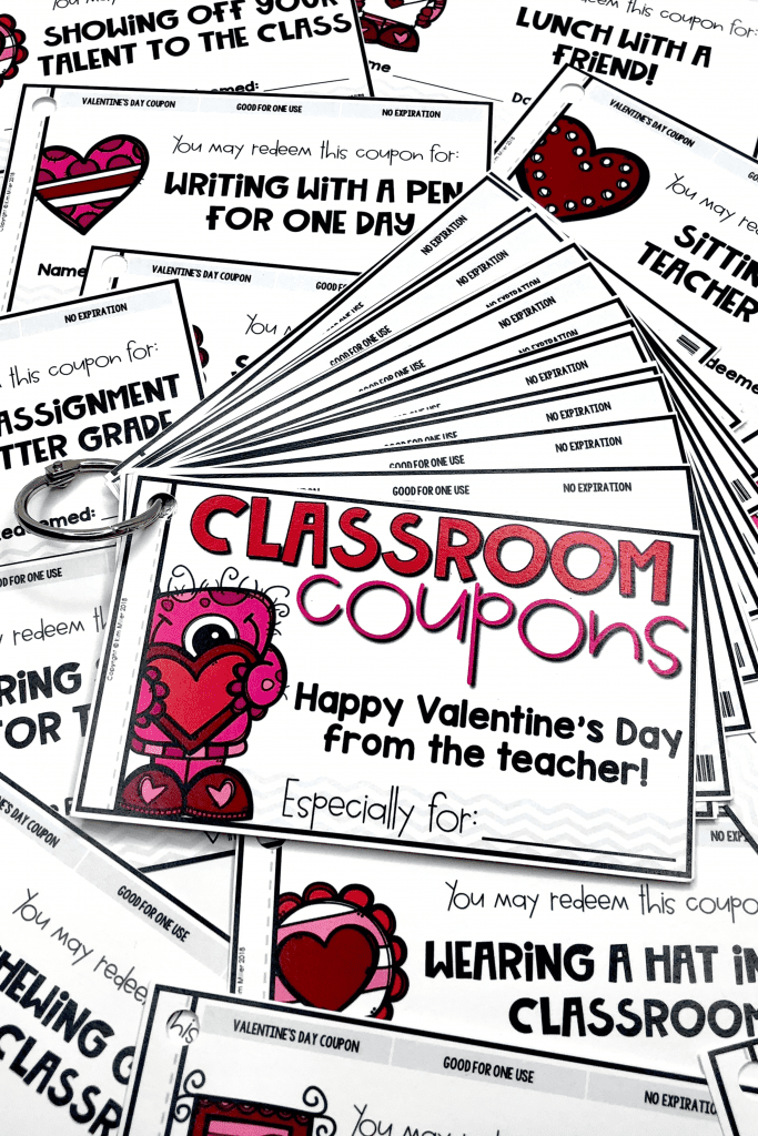Valentine Coupons for Students
