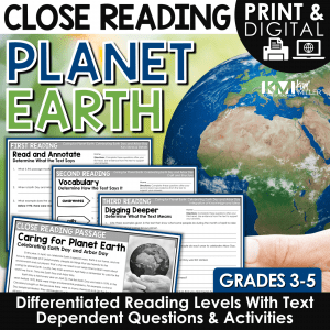 Earth Day Close Reading Passages