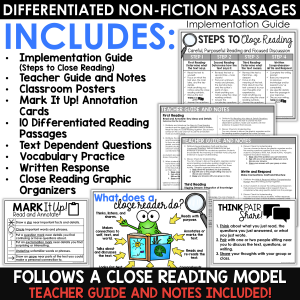 End of Year Activities Close Reading Comprehension Passages May Bundle