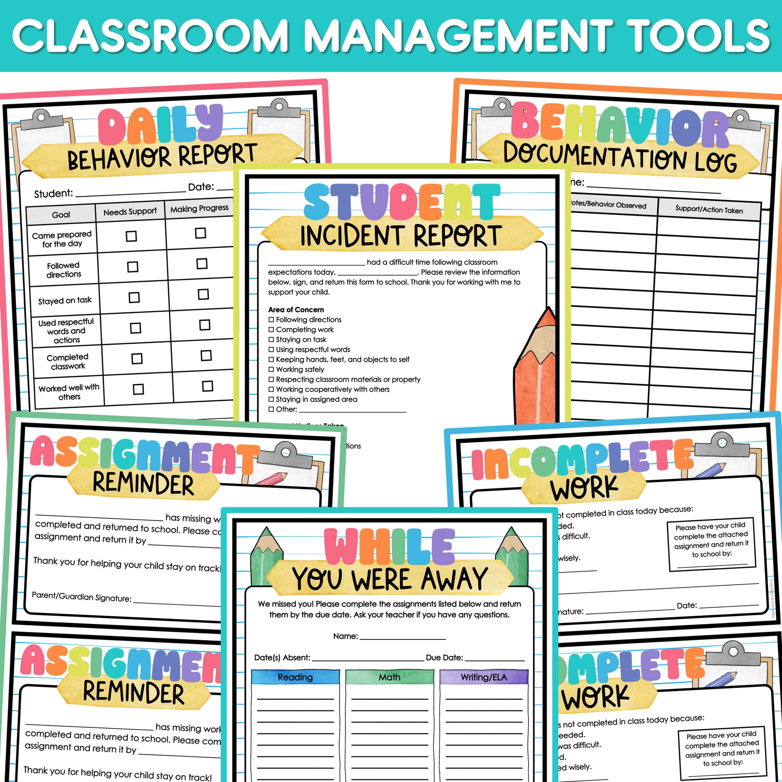Welcome Back to School Letters and Forms Meet the Teacher Template EDITABLE - Image 9