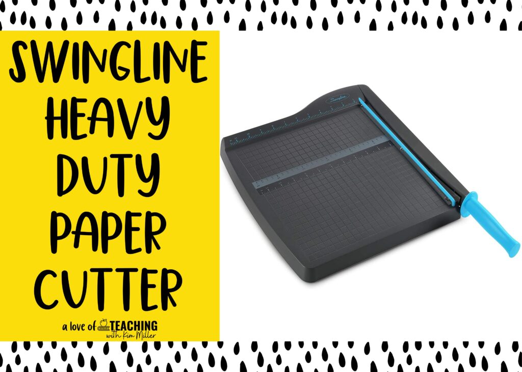 Teacher Must Haves: Paper Cutter for the Classroom