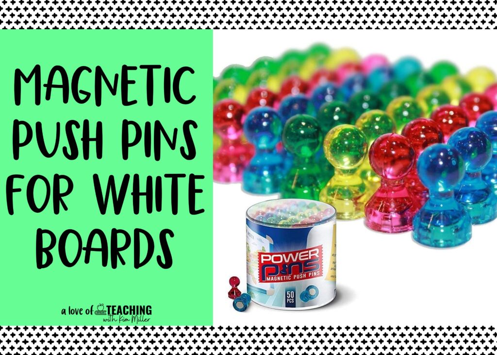 Magnetic Push Pins for Whiteboard