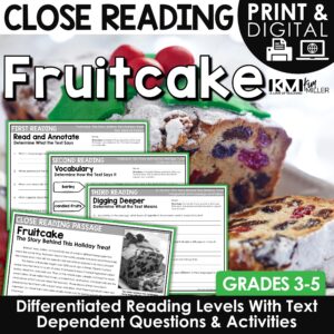 Fruitcake Close Reading