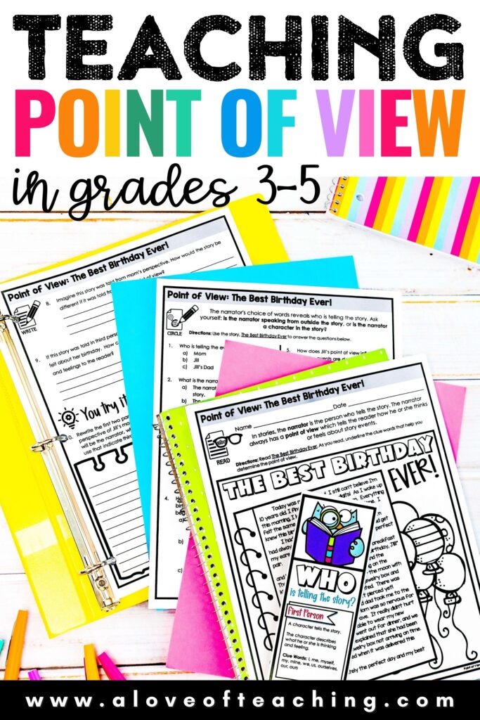 Teaching Point of View in Grades 3-5