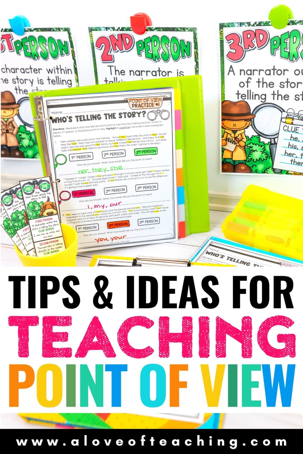 Tips and Ideas for Teaching Point of View