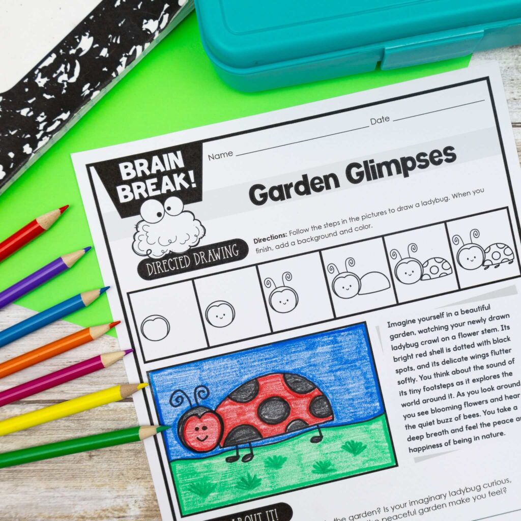 SEL Mindfulness Directed Drawing 
