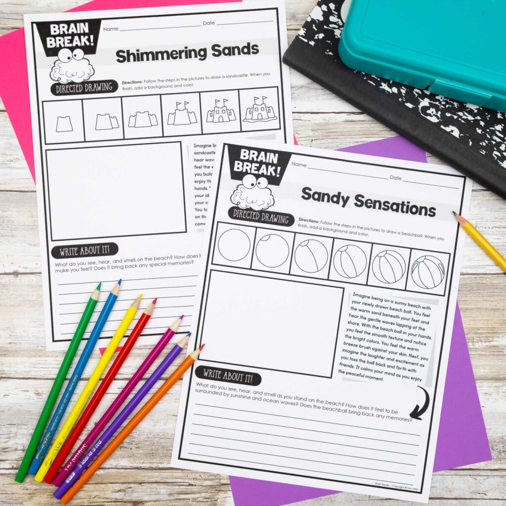 SEL Mindfulness Directed Drawing 