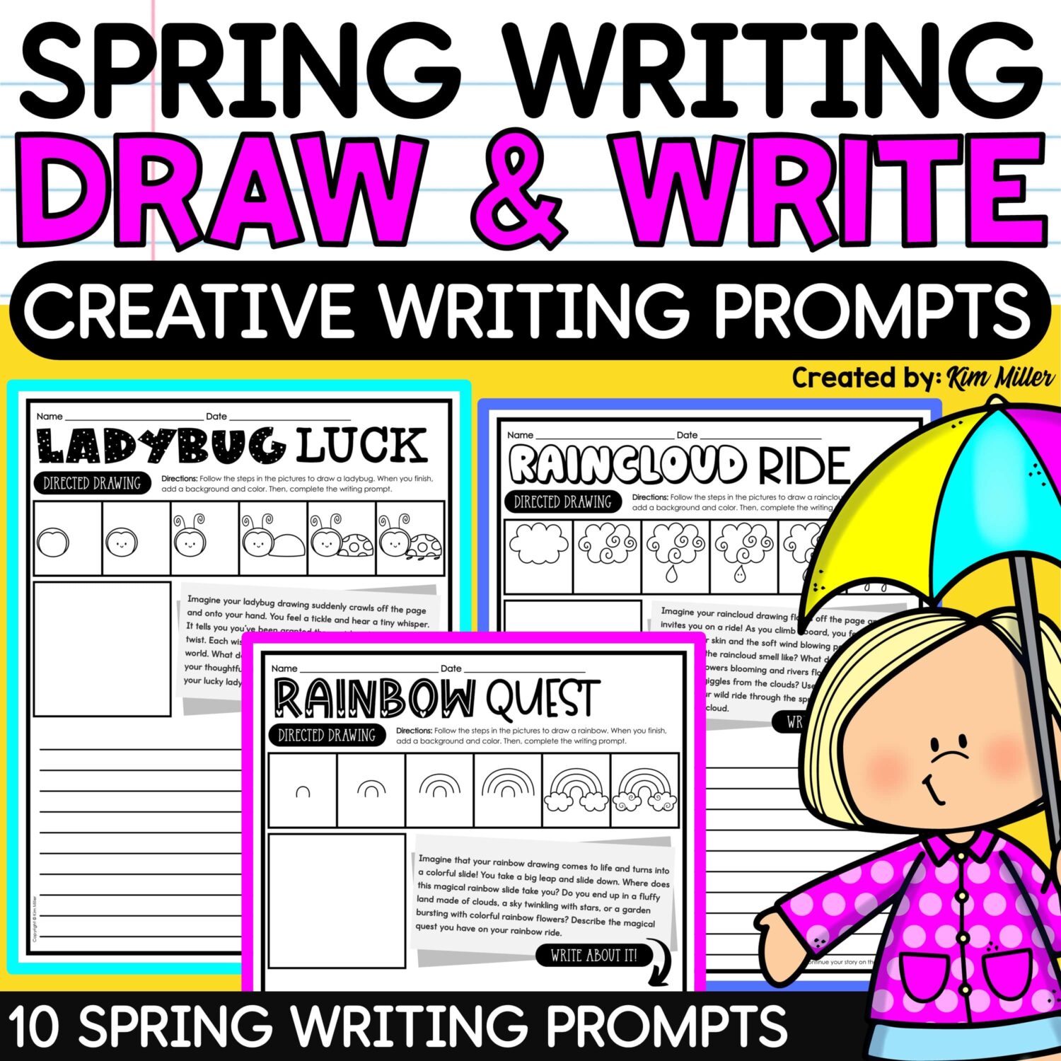 Spring Draw & Write