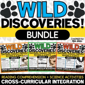3rd 4th 5th Grade Life Science Worksheets Reading Comprehension Passages Bundle