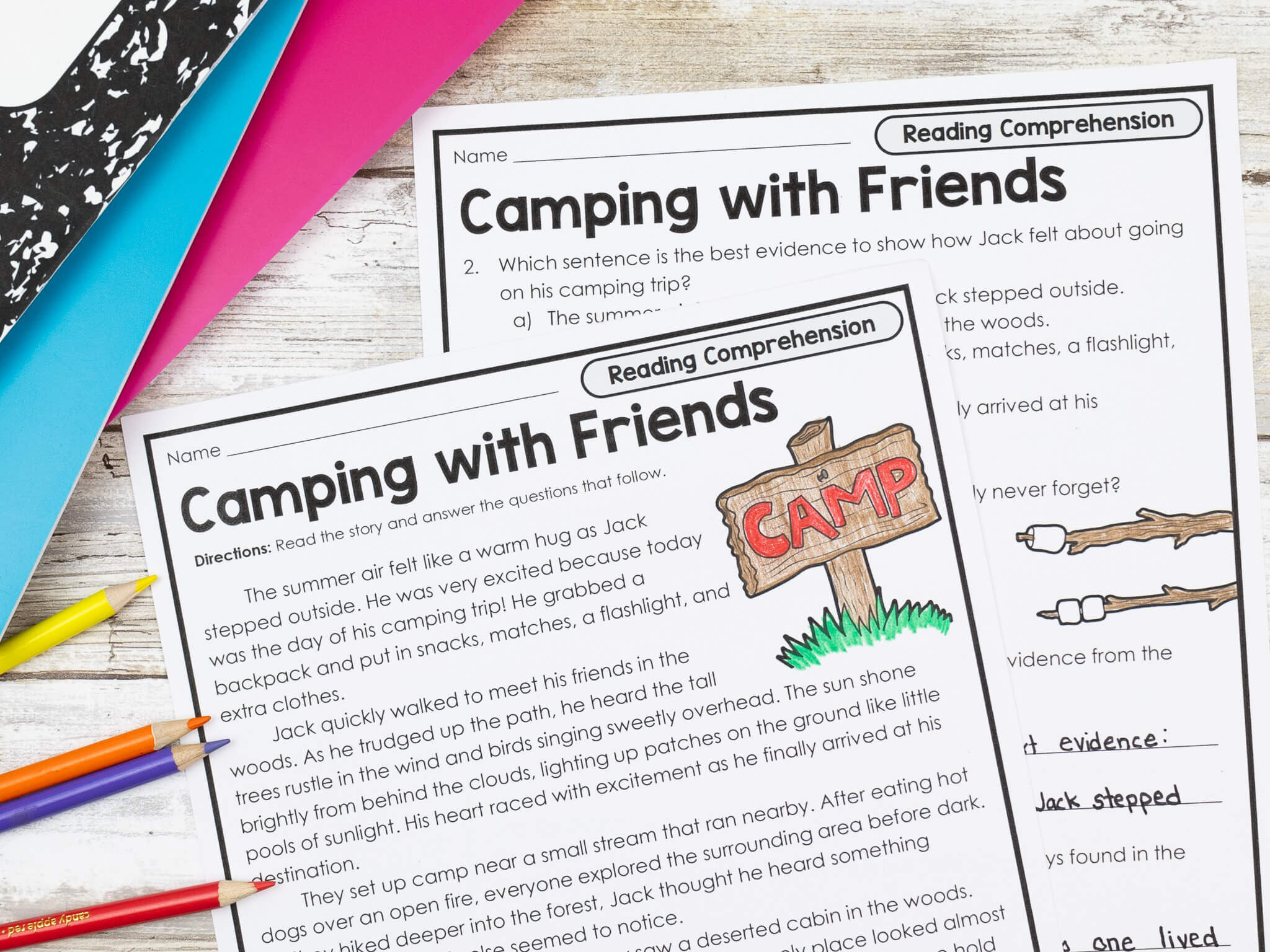Back to School Review Packet 4th Grade