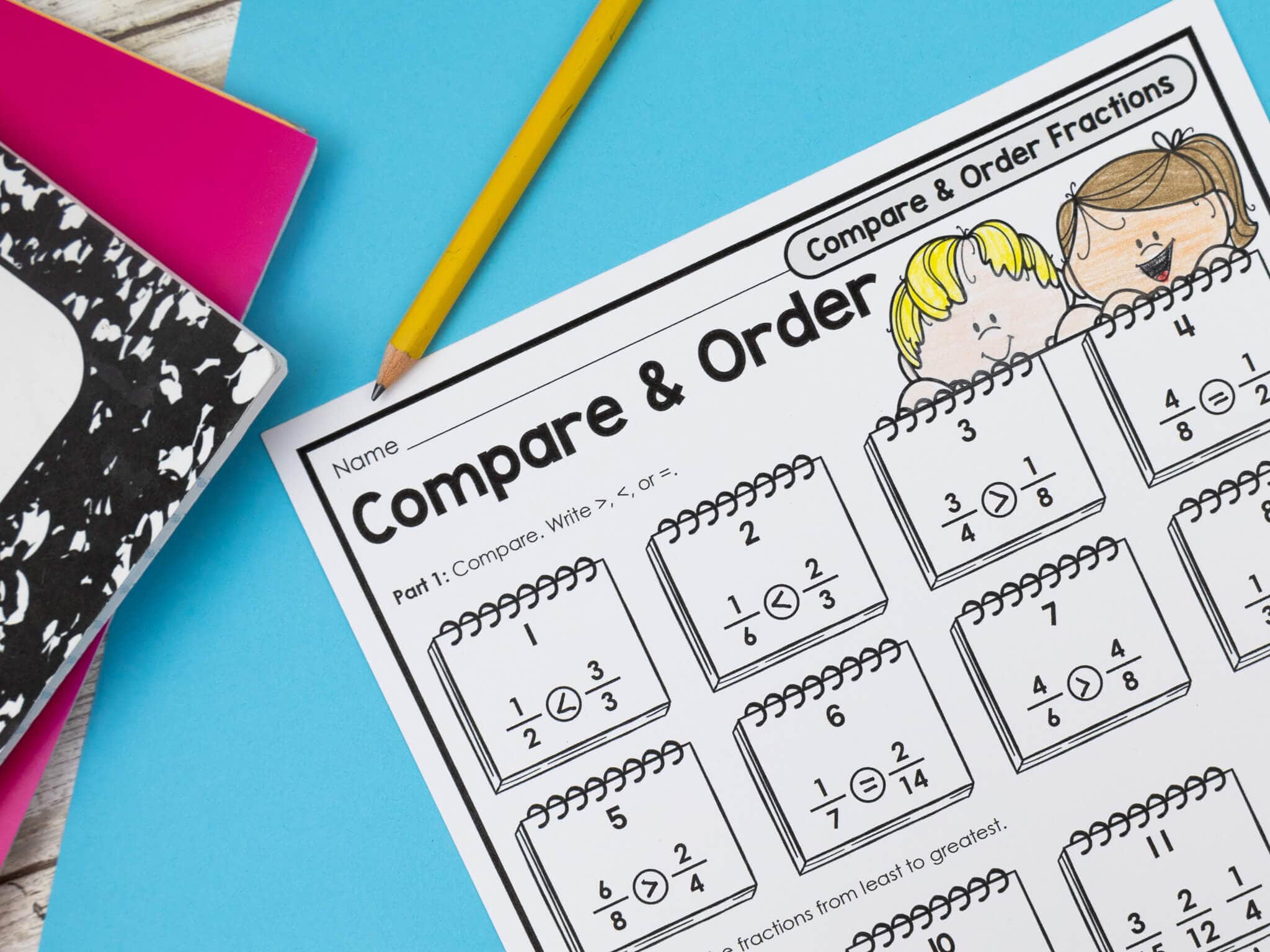 Back to School Review Packet for 5th grade